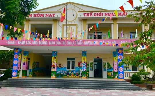 Trường Mầm non Ngư Lộc 2: Xây dựng cảnh quan môi trường xanh, sạch, đẹp và an toàn