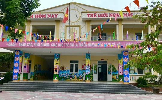 Trường Mầm non Ngư Lộc 2: Xây dựng cảnh quan môi trường xanh, sạch, đẹp và an toàn