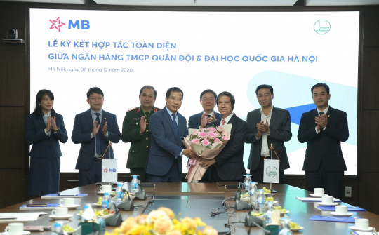 MB ký kết hợp tác toàn diện với Đại học Quốc gia Hà Nội
