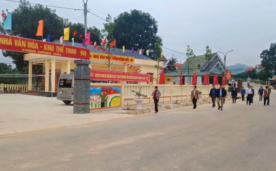 Bài học xây dựng NTM nâng cao từ một xã miền núi Thanh Hóa