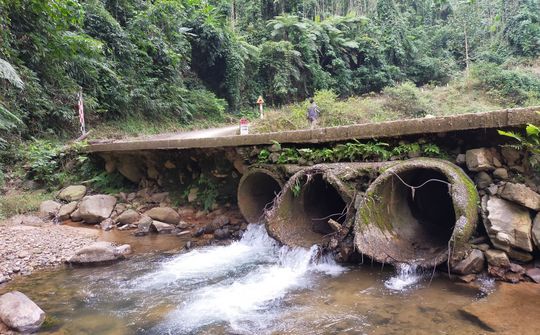 Thanh Hóa: Nguy hiểm rình rập trên tuyến đường công vụ tại xã Mường Mìn, huyện Quan Sơn