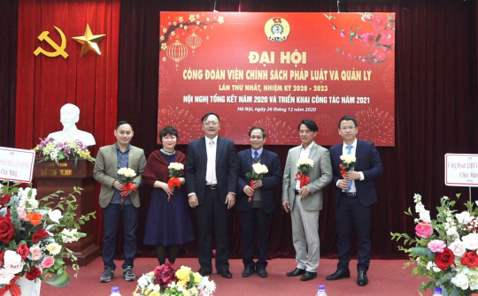 Đại hội Công đoàn Viện Chính sách Pháp luật và Quản lý