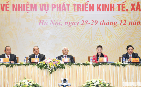 Khai mạc Hội nghị Chính phủ với địa phương vào ngày 28/12