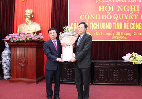 Nam Định có tân Giám đốc Sở Giao thông vận tải