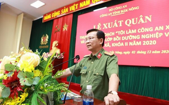 Đắk Nông: Công an tỉnh triển khai kế hoạch “Tôi làm Công an xã”