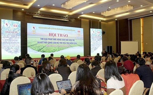 Tìm giải pháp đưa các mặt hàng nông sản vào siêu thị lớn và các thị trường ổn định