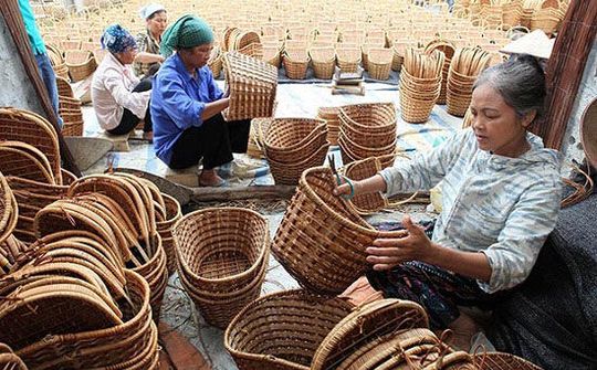 Mang thương hiệu ở các làng nghề mây tre đan hội nhập quốc tế