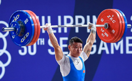 Cơ hội vàng cho cử tạ giành vé tham dự Olympic 2020