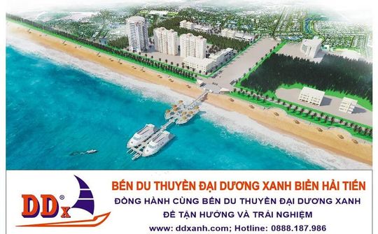 Du thuyền Đại Dương Xanh biển Hải Tiến: Điểm đến hấp dẫn du khách bốn phương