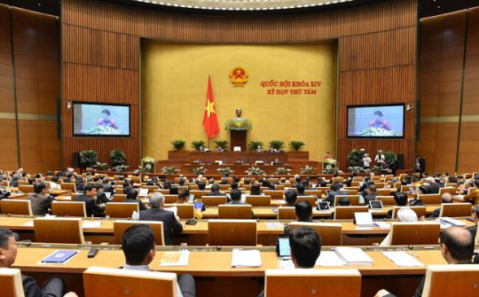 Giữ nguyên số lượng đại biểu Quốc hội hoạt động chuyên trách