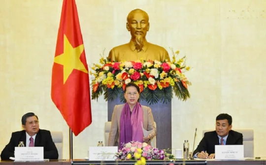 Chủ tịch Quốc hội tiếp các Đại sứ, Trưởng cơ quan đại diện Việt Nam ở nước ngoài