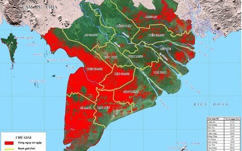 Đồng bằng sông Cửu Long chủ động ứng phó với tình trạng xâm nhập mặn