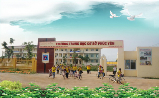 Trường THCS Phúc Yên: Cánh chim đầu đàn của ngành Giáo dục thành phố Phúc Yên
