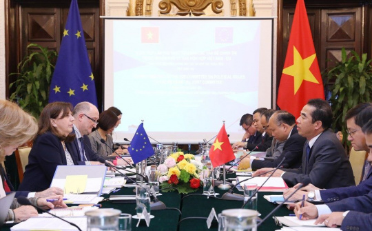 Việt Nam và EU cùng bàn luận về các vấn đề chính trị