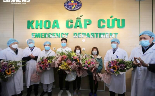 Vĩnh Phúc: Thêm 4 bệnh nhân nhiễm COVID -19 được xuất viện trong hôm nay