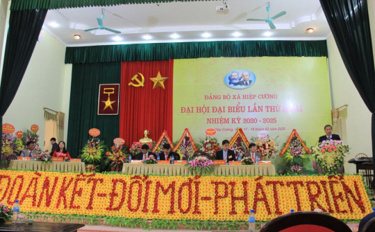 Đại hội đại biểu Đảng bộ xã Hiệp Cường lần thứ XXIII thành công rực rỡ