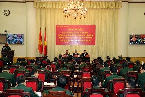 Phó Thủ Tướng  Vũ Đức Đam biểu dương các đơn vị quân đội hoàn thành tốt nhiệm vụ trong việc phòng chống dịch COVID -19