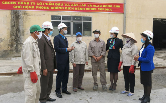 Xây dựng lòng tin cho người lao động yên tâm quay trở lại làm việc