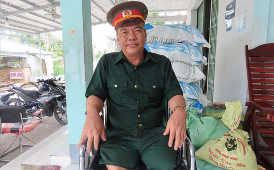 Chân mất đi nhưng tấm lòng còn mãi