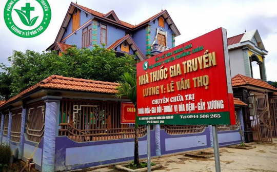 Lương y Lê Văn Thọ - Bàn tay vàng chuyên chữa trị bệnh xương khớp