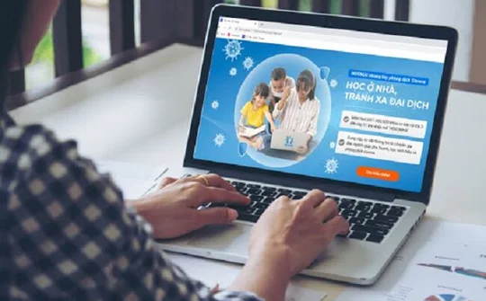 Đào tạo trực tuyến - Giải pháp hỗ trợ học tập hiệu quả  phòng chống dịch bệnh