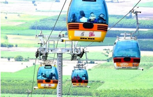 Tây Ninh: Hệ thống cáp treo "Núi Bà Đen", góp phần thúc đẩy Kinh tế - Xã hội - Du lịch ... phát triển