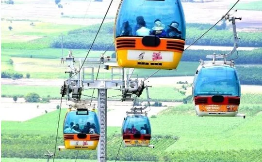 Tây Ninh: Hệ thống cáp treo "Núi Bà Đen", góp phần thúc đẩy Kinh tế - Xã hội - Du lịch ... phát triển