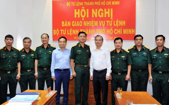 Thiếu tướng Nguyễn Văn Nam giữ chức Tư lệnh Bộ Tư lệnh TPHCM