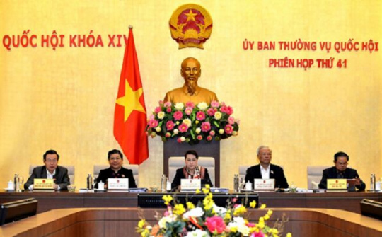 Ủy ban Thường vụ Quốc hội ban hành nghị quyết về việc sắp xếp các đơn vị hành chính một số địa phương