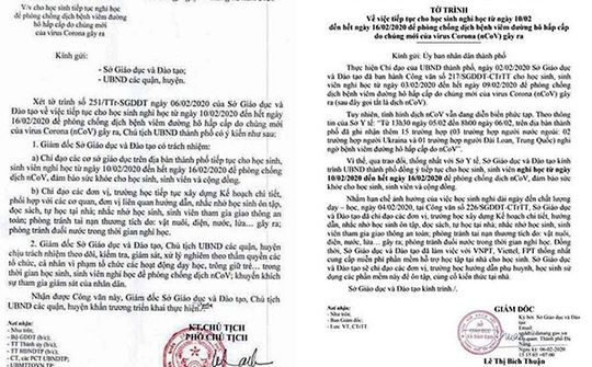 Đà Nẵng: Học sinh được nghỉ học đến ngày 16/02/2020