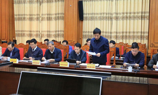 Thái Bình họp báo cáo tiến độ thực hiện 2 tuyến đường trọng điểm