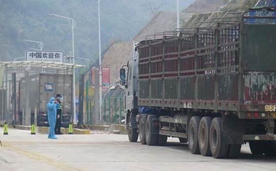 Con đường xuất khẩu tại cửa khẩu Trung-Việt ở Quảng Tây khôi phục hoạt động