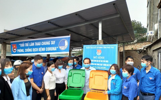 Phú Thọ: Tổ chức ra quân "Ngày Chủ nhật xanh" năm 2020 tại huyện Lâm Thao