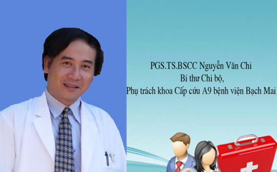 PGS.TS.BSCC Nguyễn Văn Chi - Trọn tâm huyết vì sức khỏe nhân dân