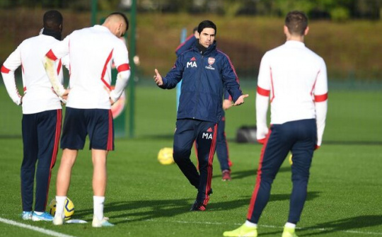 Hành trình di chuyển của HLV Arteta trước khi nhiễm virus corona