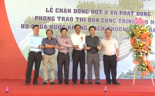 Đắk Lắk: Công trình hồ chứa nước có vốn đầu tư hơn 4000 tỷ đồng chính thức ngăn dòng đợt 2