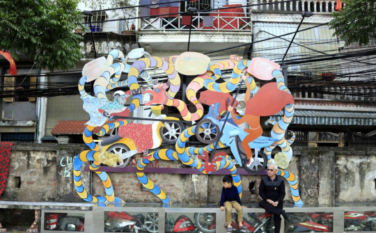 Bãi rác Thủ đô không ai muốn đến bỗng truyền tai thành nơi sống ảo