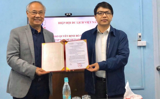 Quyết định bổ nhiệm Nhà báo Phan Hồng Sơn làm Tổng Biên tập Tạp chí Vietnam Traveller