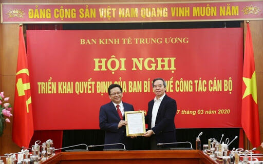Ông Nguyễn Đức Hiển được bổ nhiệm làm Phó Trưởng Ban Kinh tế Trung ương
