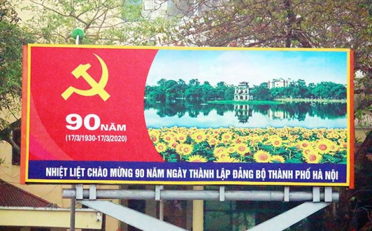 Quận Cầu Giấy: Làm tốt công tác tuyên truyền kỷ niệm 90 năm Ngày thành lập Đảng bộ TP. Hà Nội