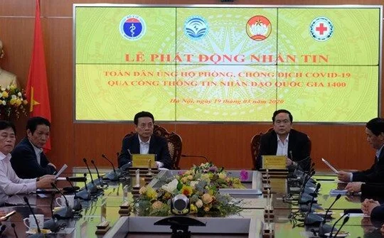 Phát động toàn dân nhắn tin ủng hộ công tác phòng, chống dịch COVID-19