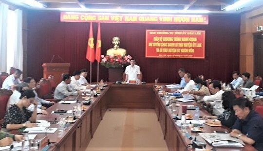 Đắk Lắk: Công bố kết quả chức danh Bí thư huyện ủy Lắk và Buôn Đôn