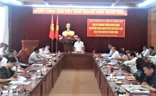 Đắk Lắk: Công bố kết quả chức danh Bí thư huyện ủy Lắk và Buôn Đôn