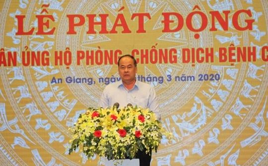 An Giang: Phát động toàn dân tham gia ủng hộ phòng, chống dịch bệnh Covid-19