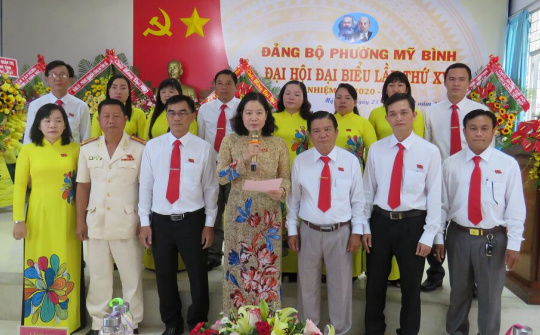 An Giang: Đảng bộ phường Mỹ Bình được chọn là "Đại hội điểm" của Thành phố Long Xuyên