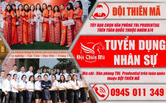 Bảo hiểm Prudential: Đội Thiên Mã - Tạo nên Cơ hội phát triển tương lai cho các bạn trẻ