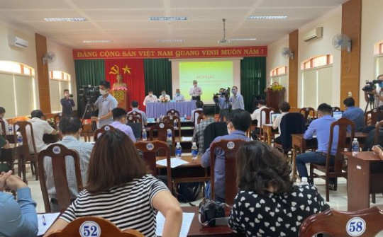 Đắk Lắk: Tổ chức họp báo về tình hình dịch covid-19.