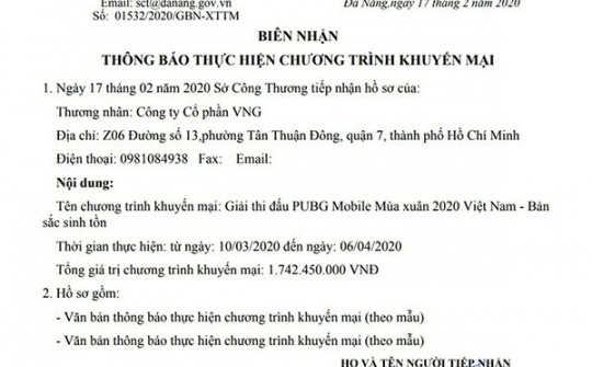 VNG bị buộc dừng giải đấu vì vi phạm tập trung đông người