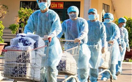 Trân quý những người lính ở khu cách ly