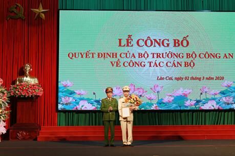 Tỉnh Lào Cai có tân Giám đốc Công an